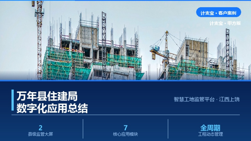 万年县住建局数字化应用总结