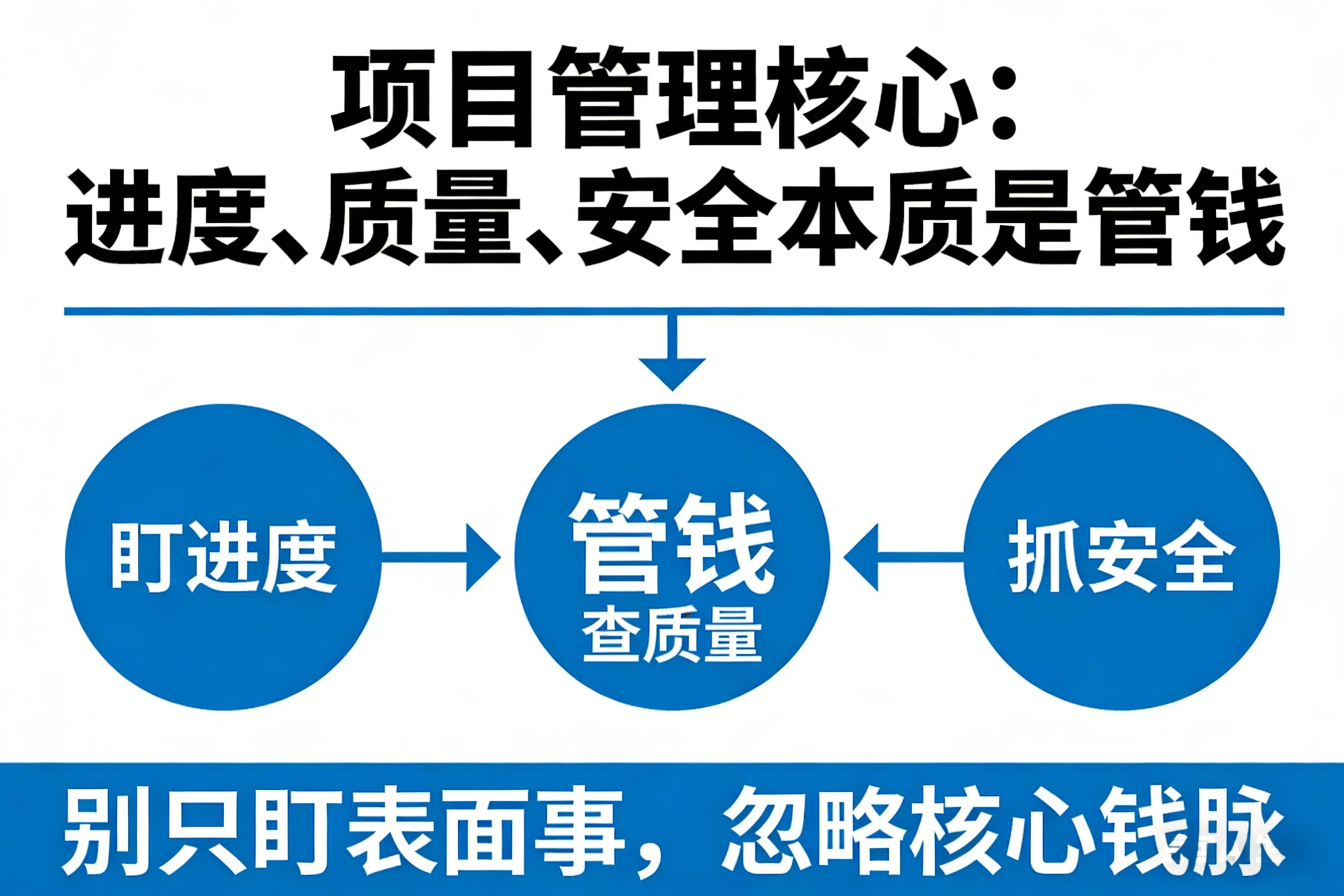 99% 的项目经理都管错了！项目管理的终极哲学：钱管一切
