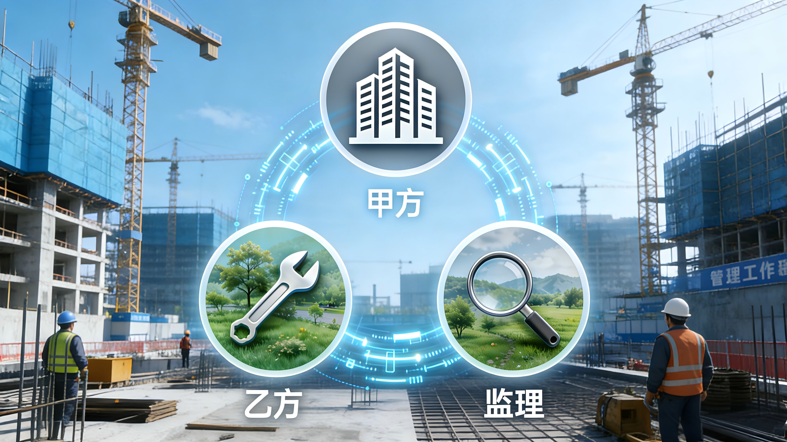 数字化不是“上系统”，而是“建生态”！甲方、乙方、监理这样协同共生