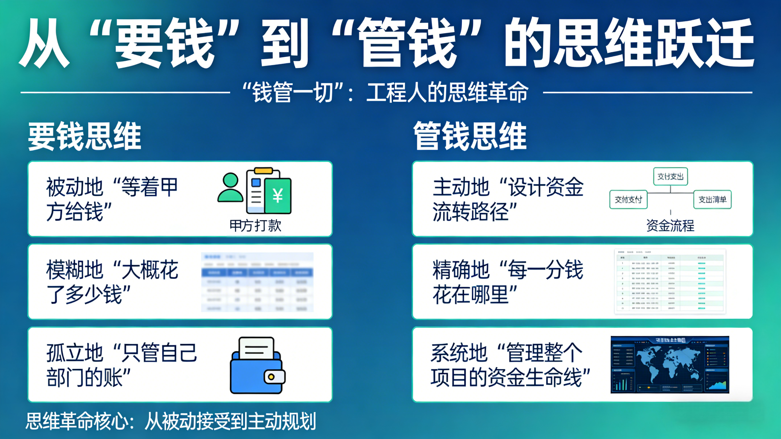 计支宝的“钱管一切”哲学：为什么说工程管理的核心是现金流？