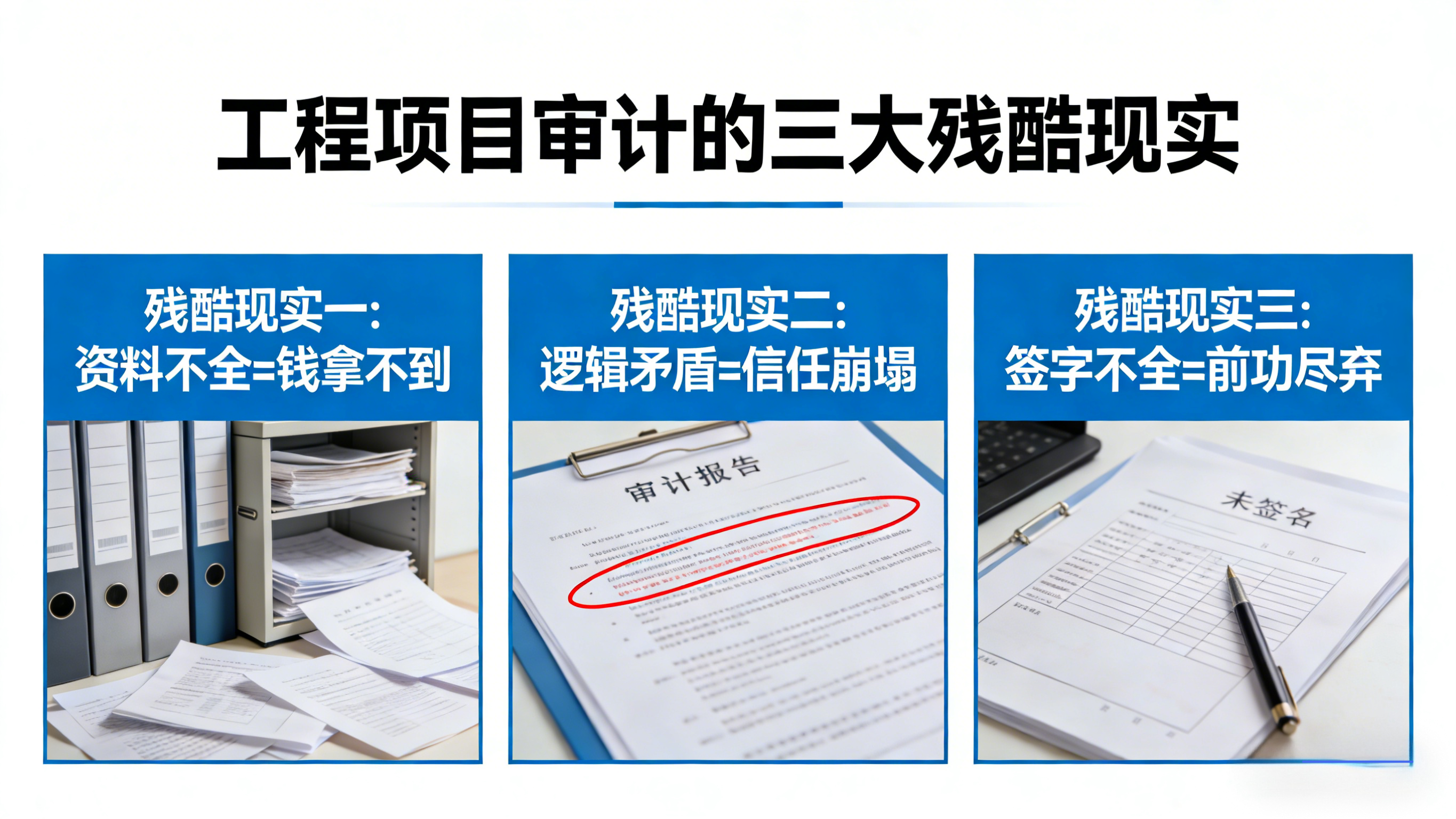 下午审计要来,这7份资料必须准备好