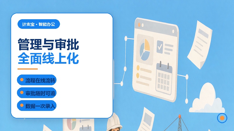 提效 · 管理与审批全面线上化