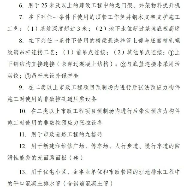 建筑行业将淘汰这些设备工艺！新版《产业结构调整指导目录》2024年2月1日起施行！