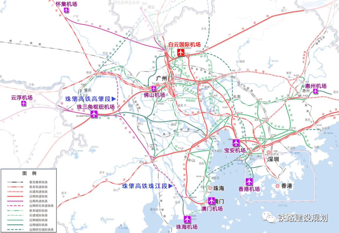 新建珠海至肇庆高铁珠海至江门段及高明至肇庆东段开始招标